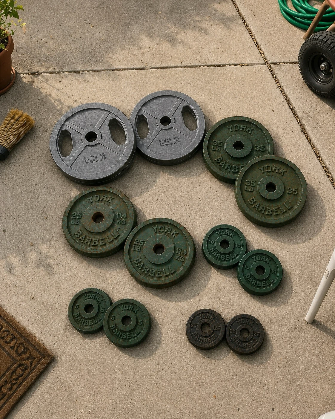 Full Weight Plates set
