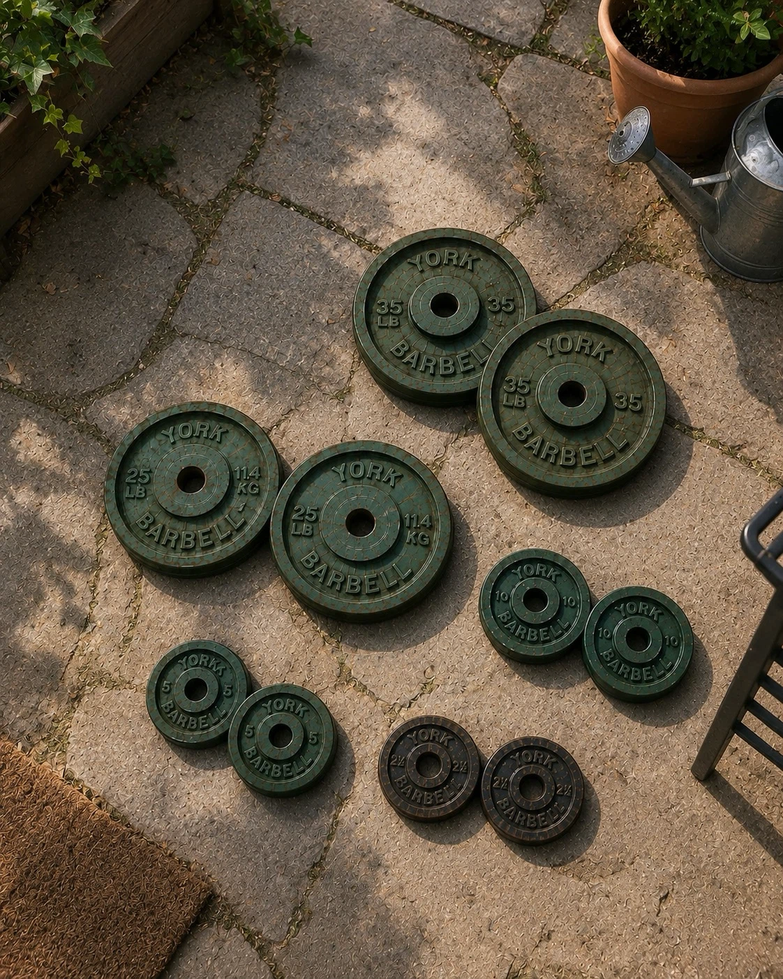 York Barbell Weight Plates