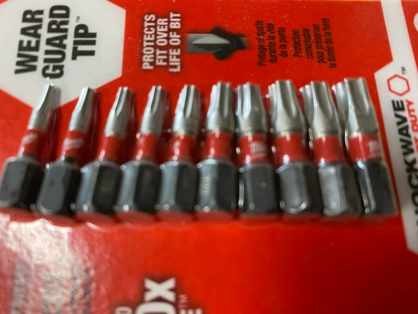 Milwaukee torx security driver 10 piece bit sets - photo 2