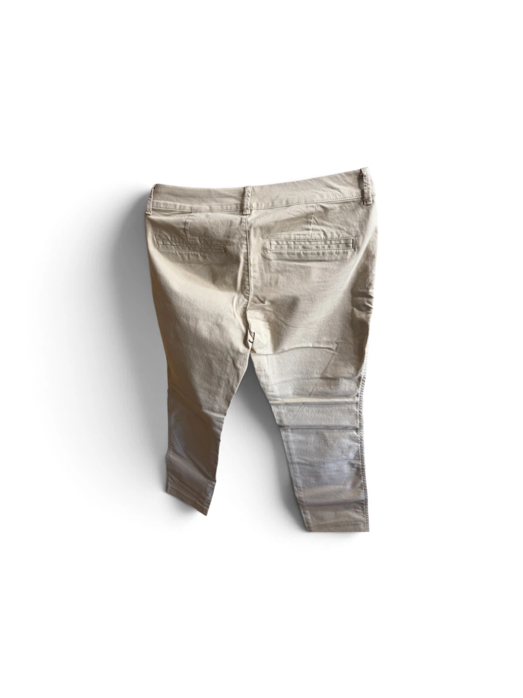 6 petite, Womens Mid Rise Tan pixie pants - photo 2