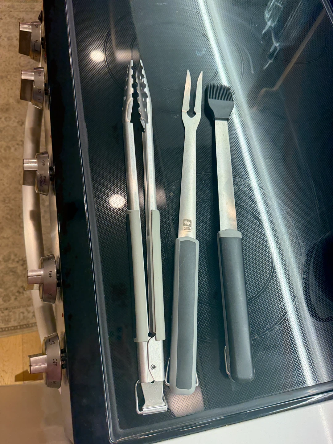 3-Piece BBQ Grilling Tool Set