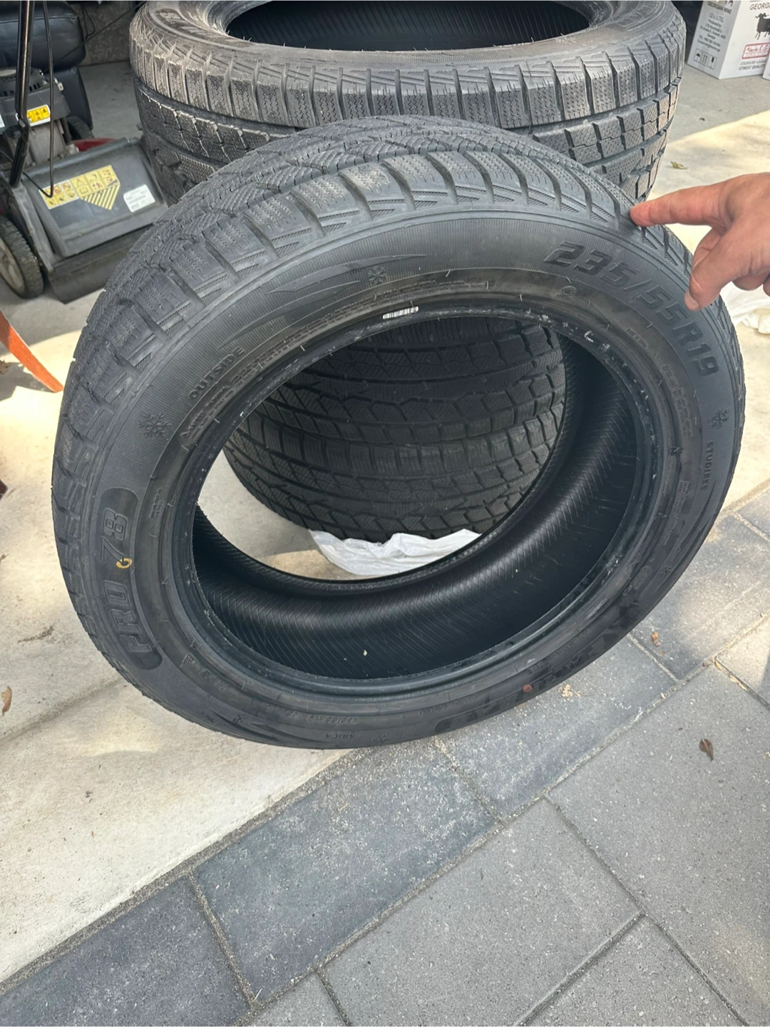 Winter tires 235/55R19 $400 (Farroad)