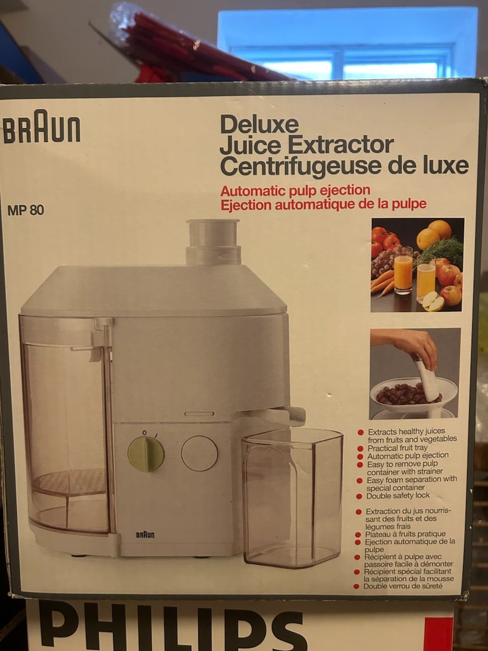 Braun MP 80 Deluxe Juice Extractor