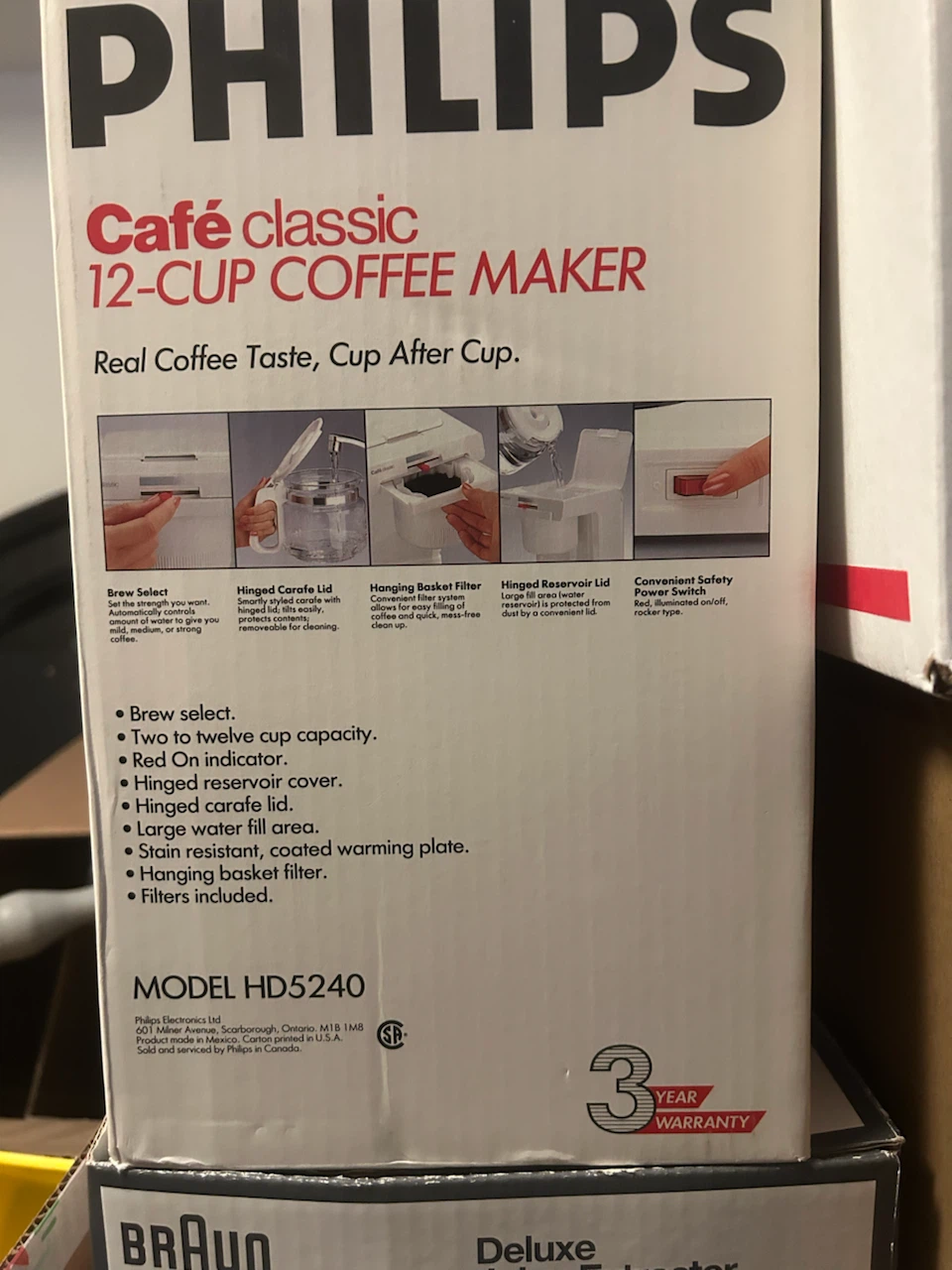 Philips Cafe Classic 12-Cup Coffee Maker - photo 2