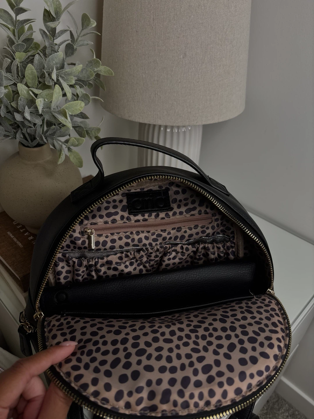 Aria Black Mini Diaper bag - photo 2