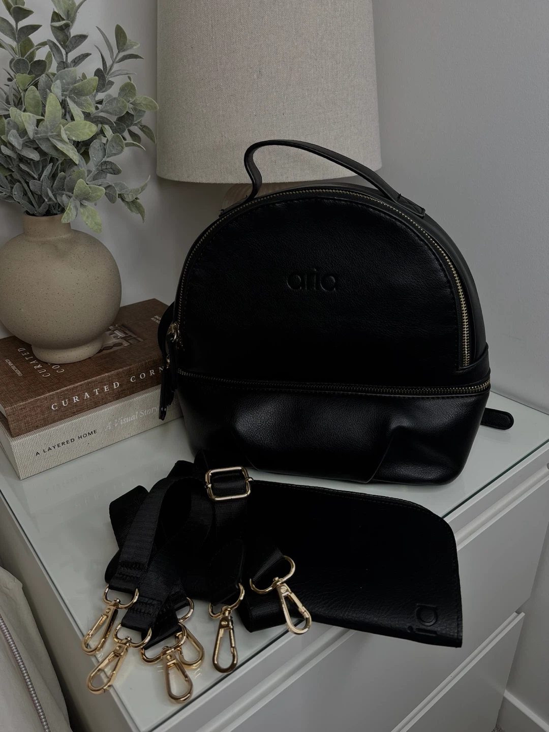 Aria Black Mini Diaper bag - photo 3