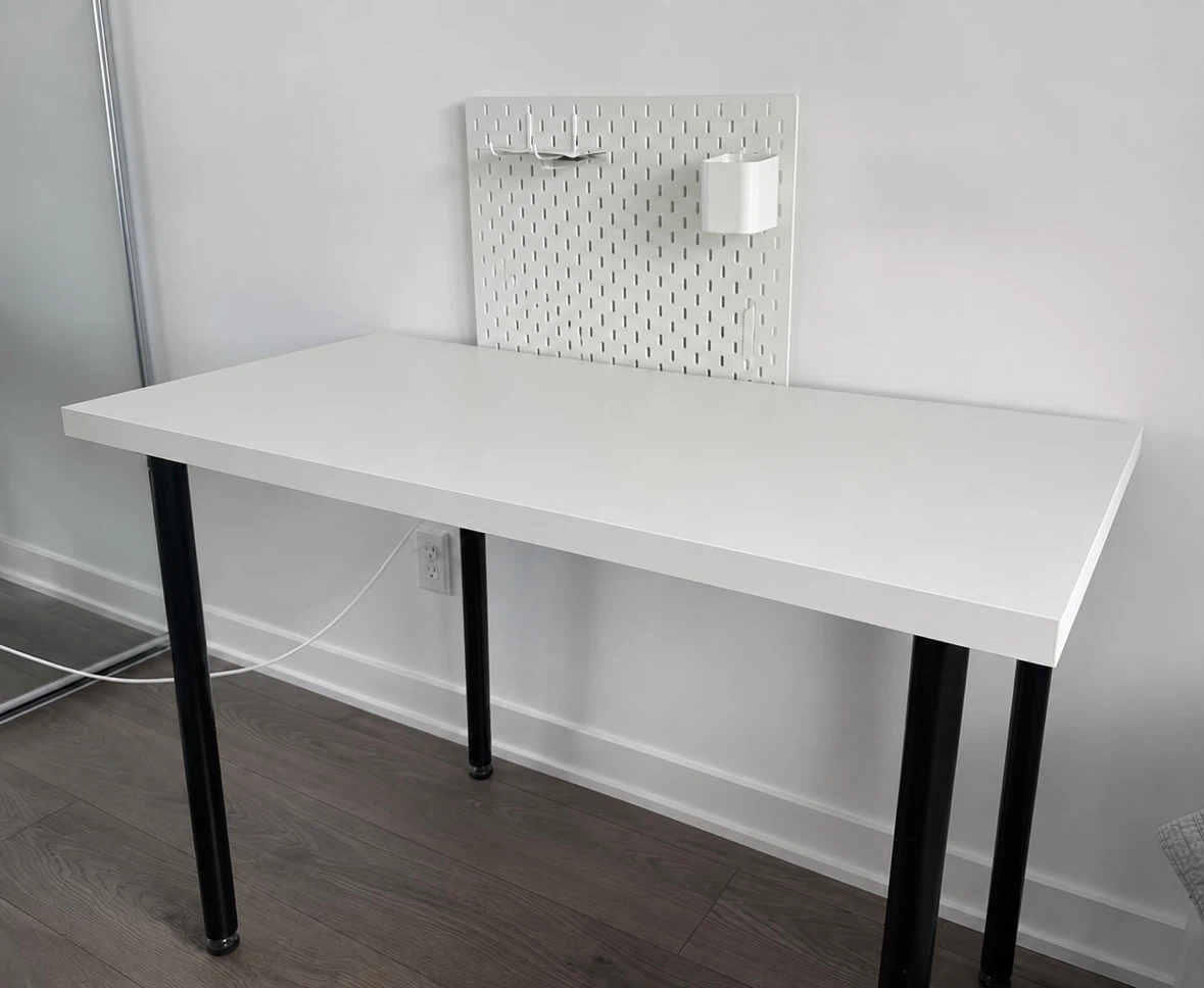 Linnmon White Desk