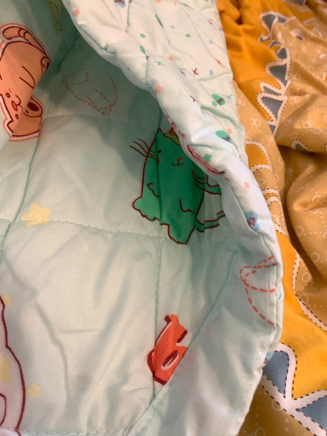 Cartoon Quilted Blanket Lightweight Comforter - photo 4