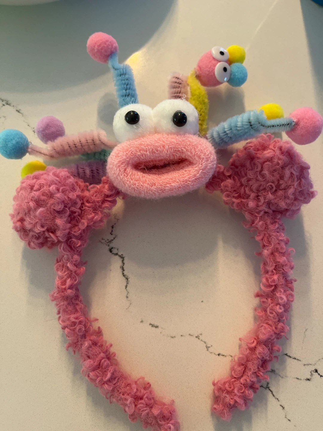 Funny Fuzzy Monster Headband