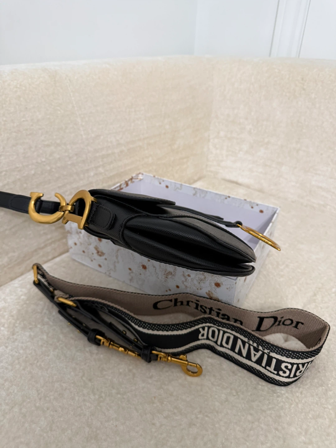 Luxury CDBlack Saddle Bag - photo 3