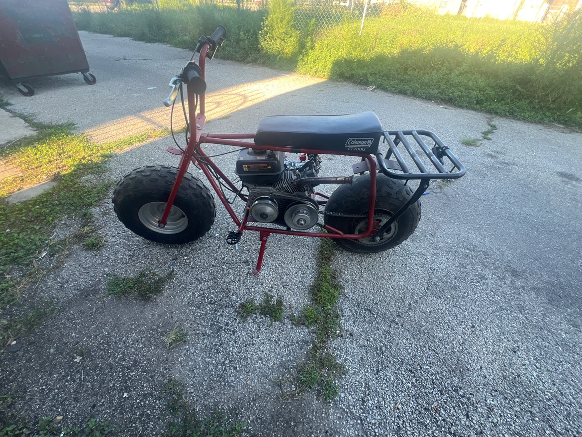 Coleman ct200u mini bike