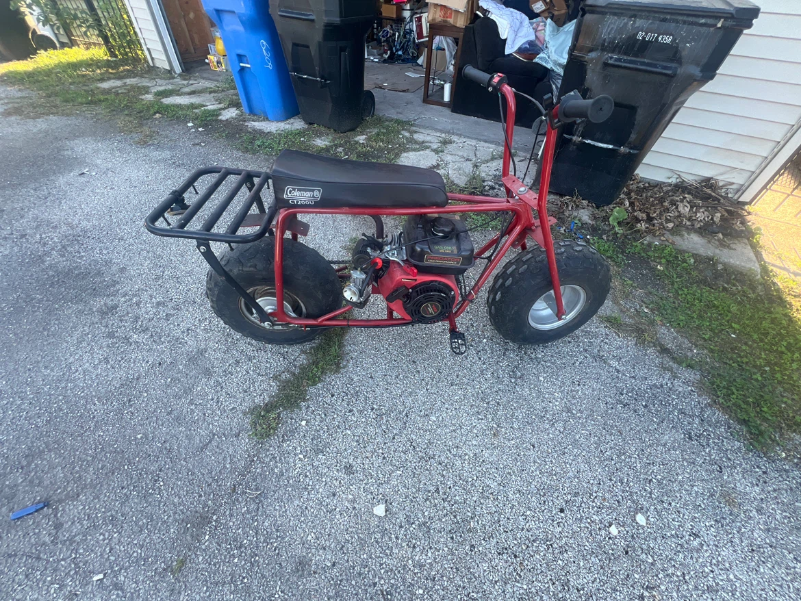 Coleman ct200u mini bike - photo 2