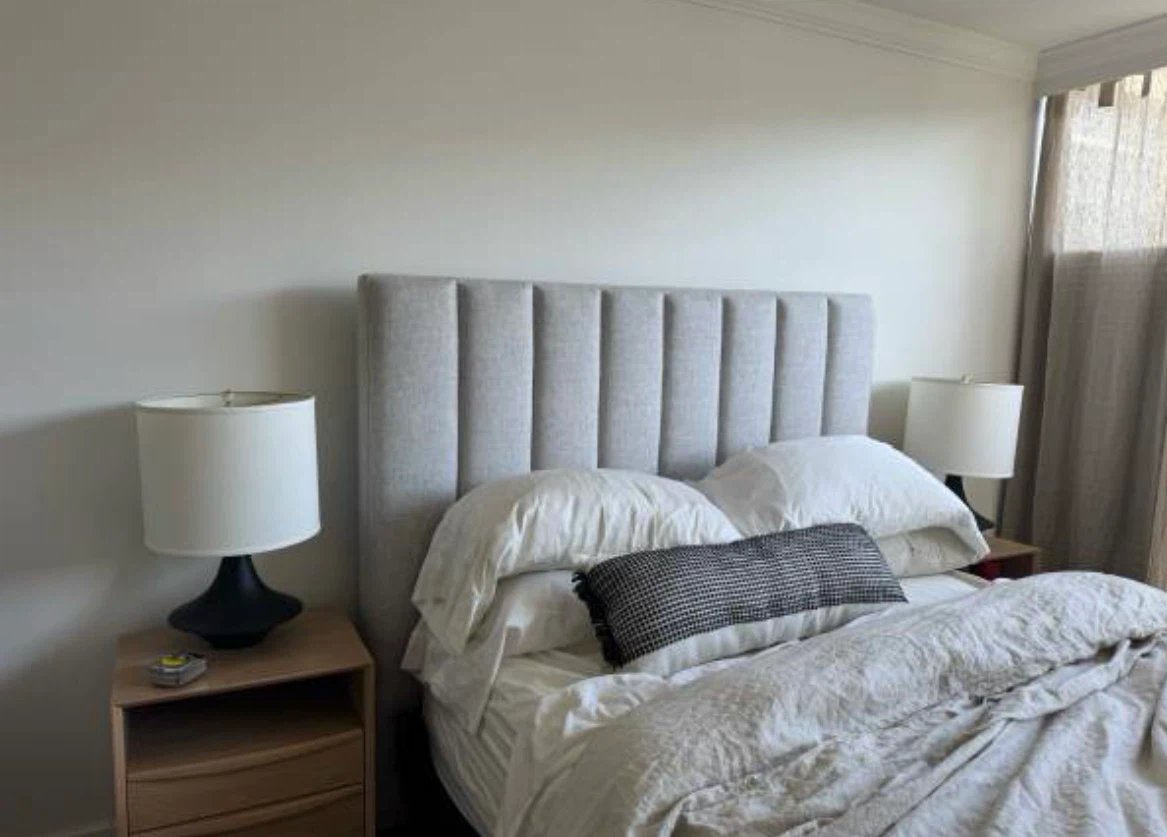Queen Headboard and bed frame