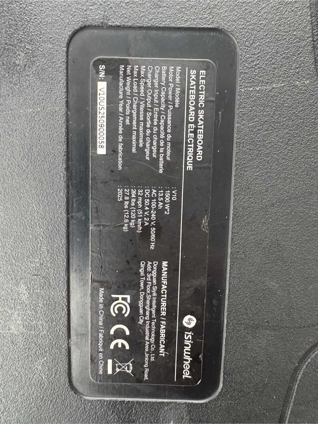 Istuwheel V10 Electric Skateboard - photo 5