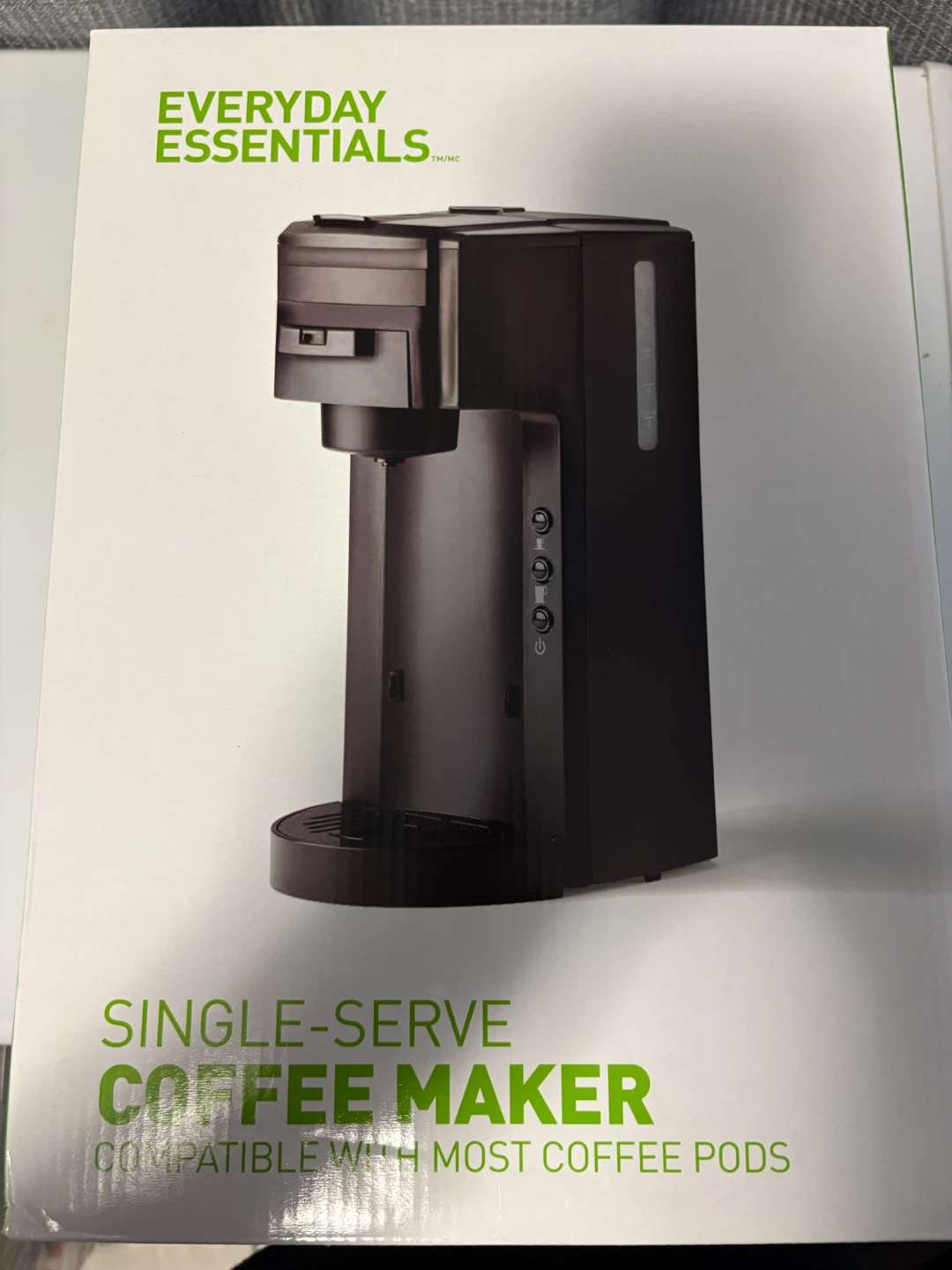 Everyday Essentials Single-Serve Coffee Maker