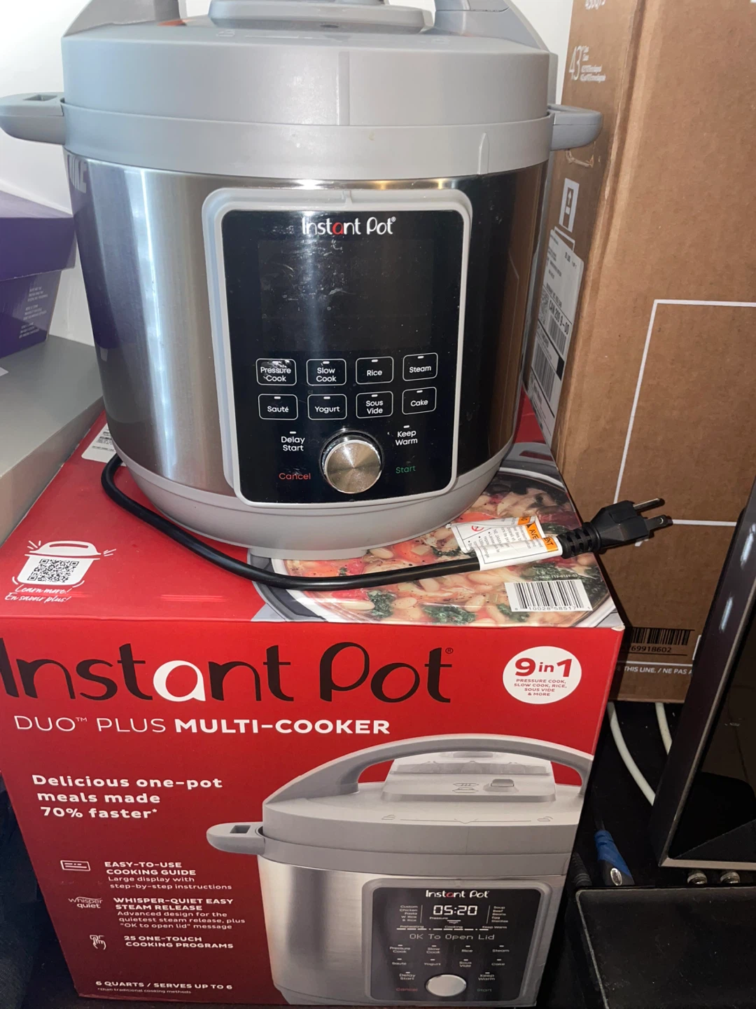 OBO Instant Pot Duo Plus Multi-Cooker 6 Quart - photo 3