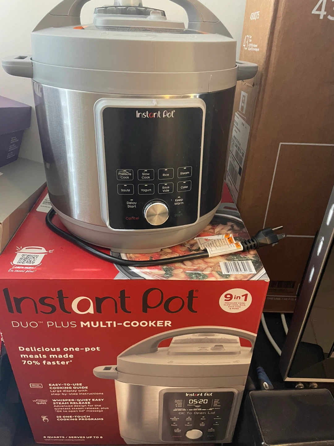 OBO Instant Pot Duo Plus Multi-Cooker 6 Quart - photo 5