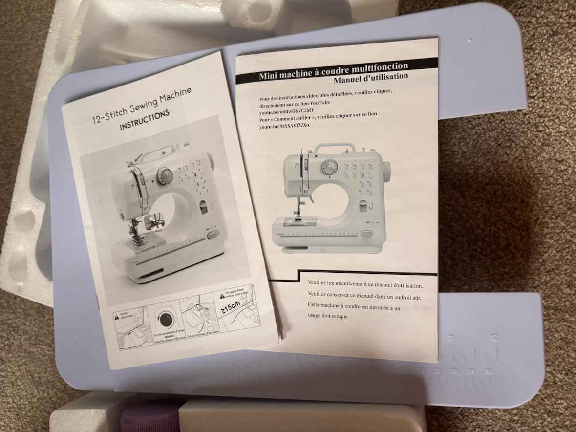 Galadim mini multifunctional household sewing machine - photo 3