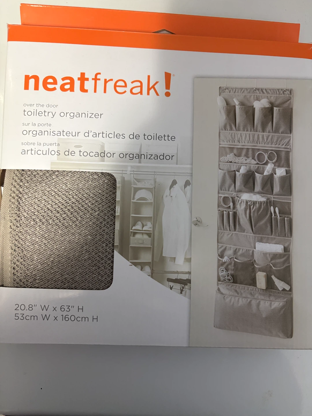 Neatfreak Over the Door Toiletry Organizer