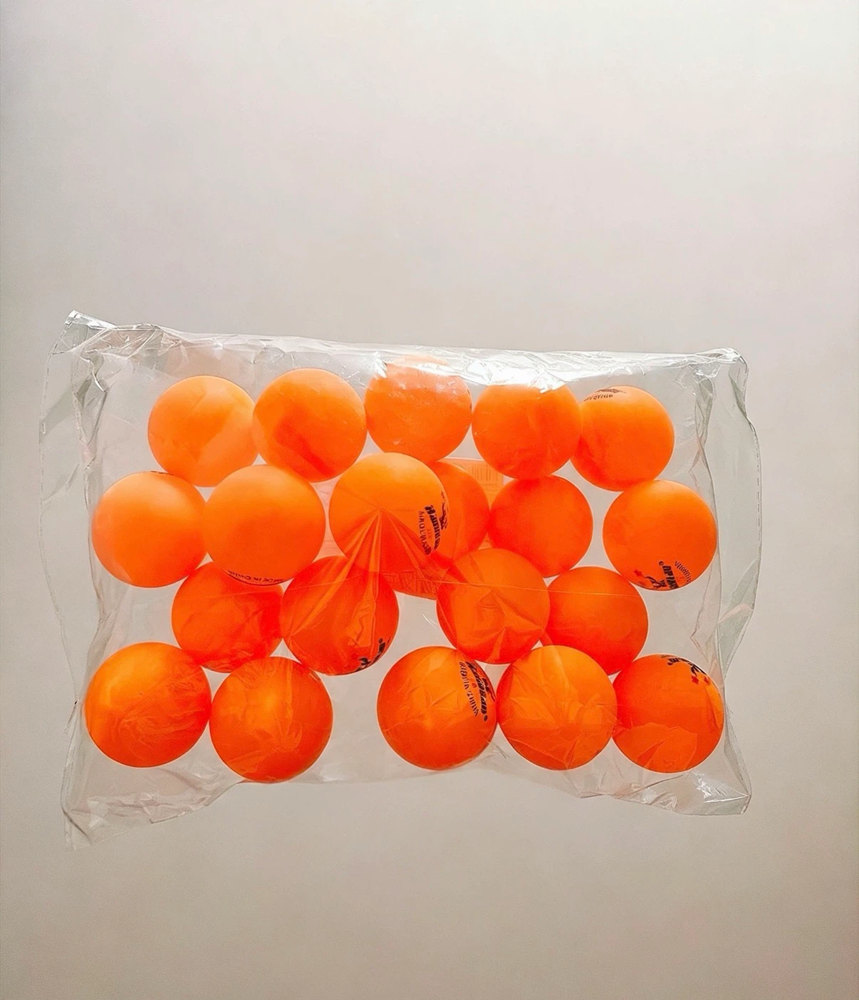 Home Supplies 20 Orange Ping Pong Balls