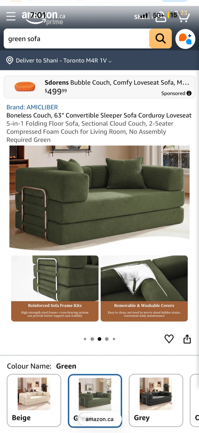 Brand new, perfect condition sofa - photo 2