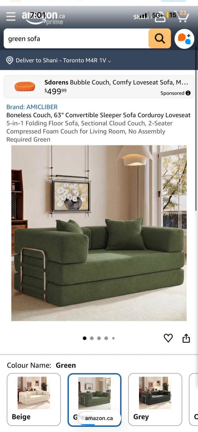 Brand new, perfect condition sofa - photo 3