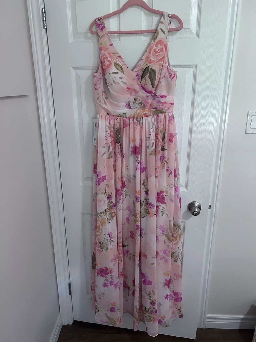 Azazie Kayla Abstract Bouquet Floral Dress - photo 2