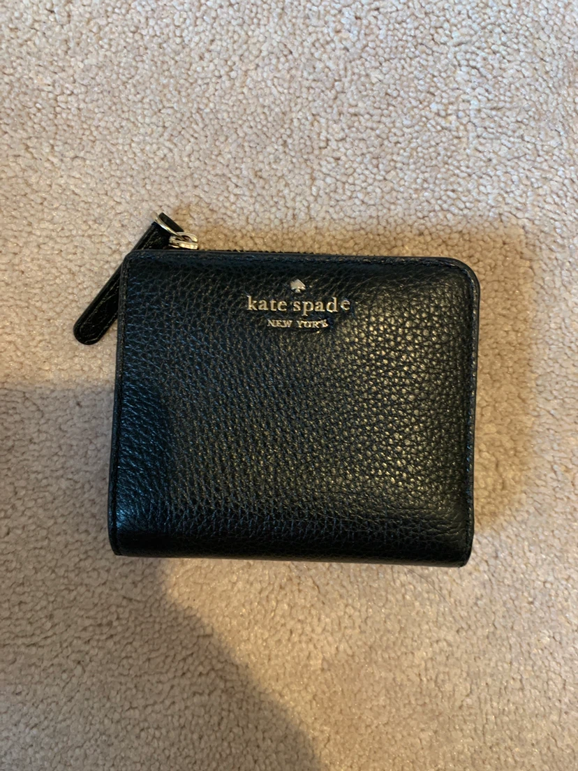 Kate Spade Black Leather Wallet