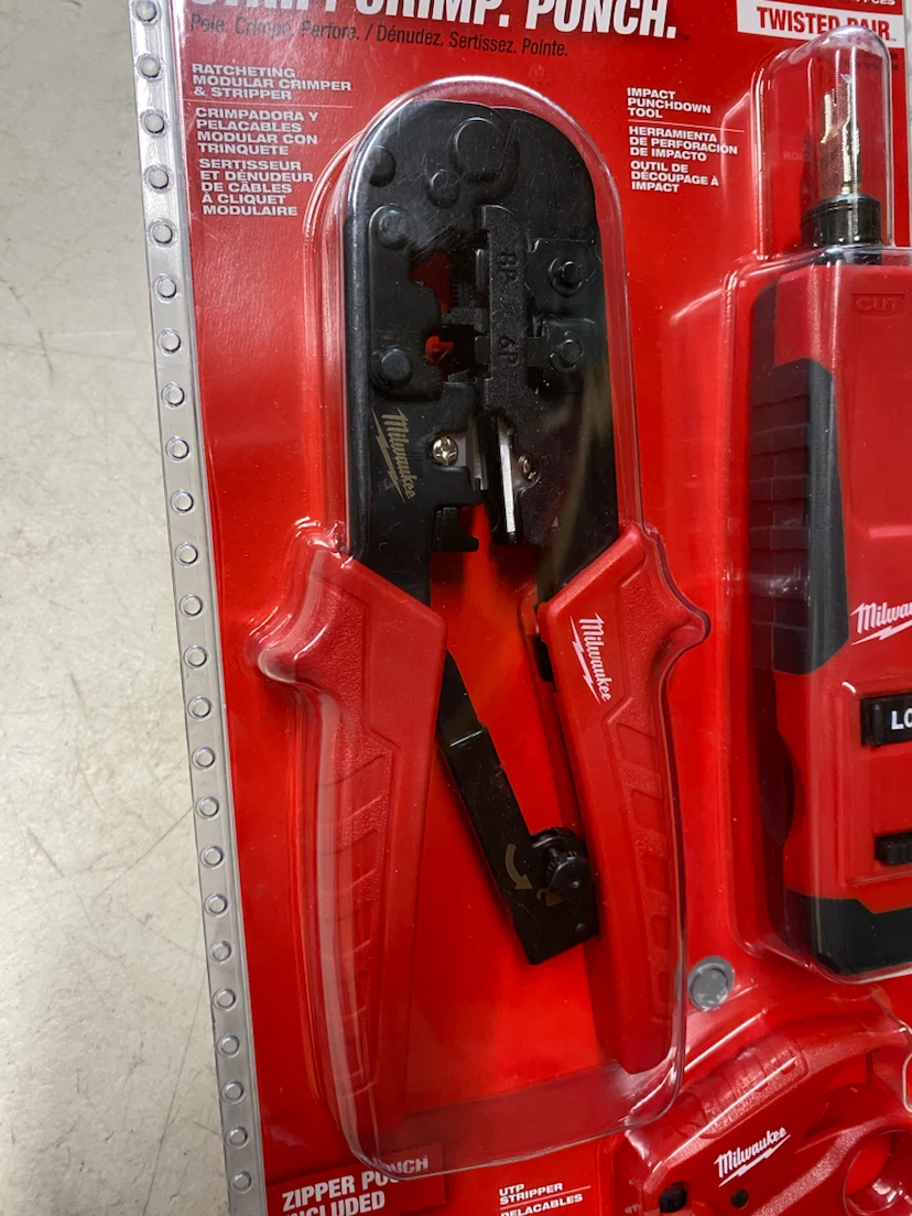 Milwaukee strip crimp punch set brand new - photo 4