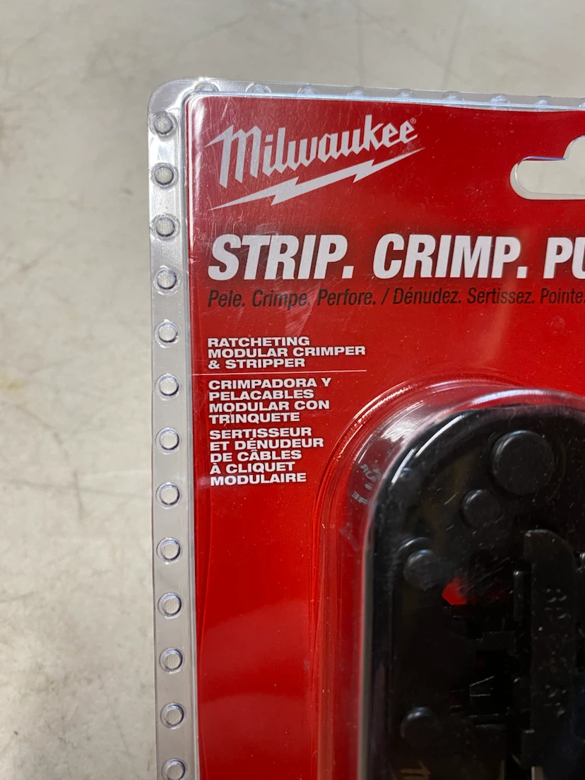 Milwaukee strip crimp punch set brand new - photo 5