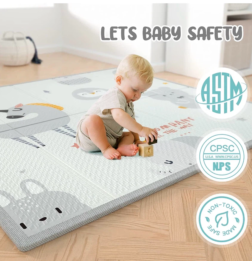 Playpen with playmat 47”x 47” - photo 2