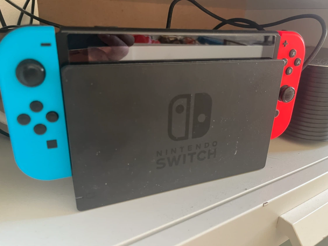 Nintendo Switch Console with Games - photo 2