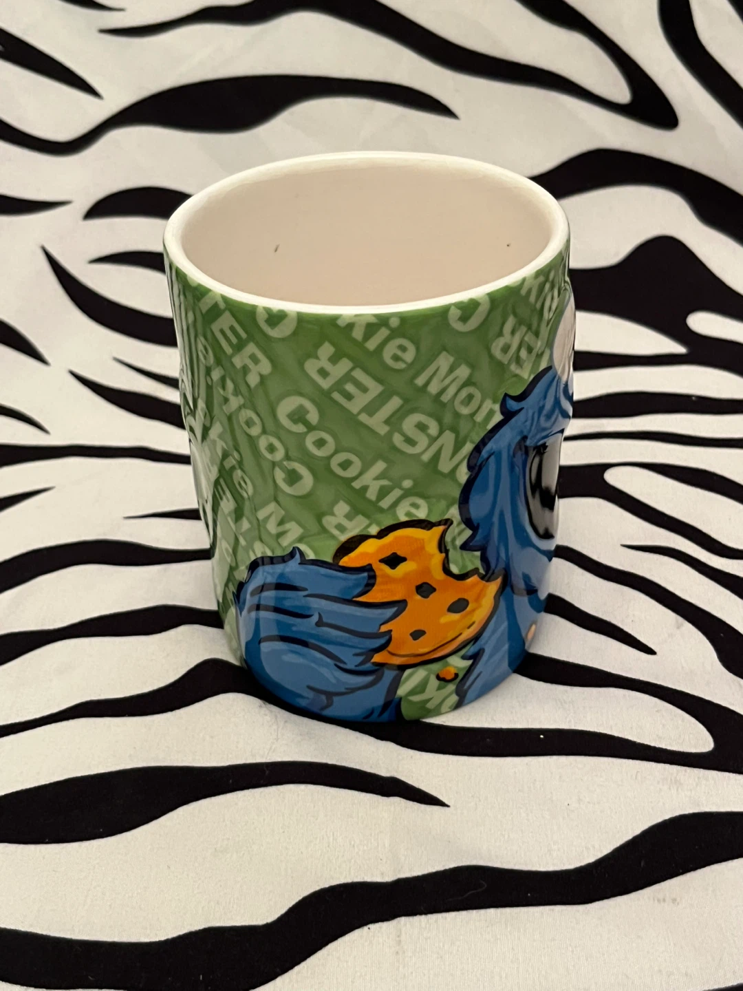 💙🍪 Ceramic Sesame Street Cookie Monster mug 🍪💙 - photo 2