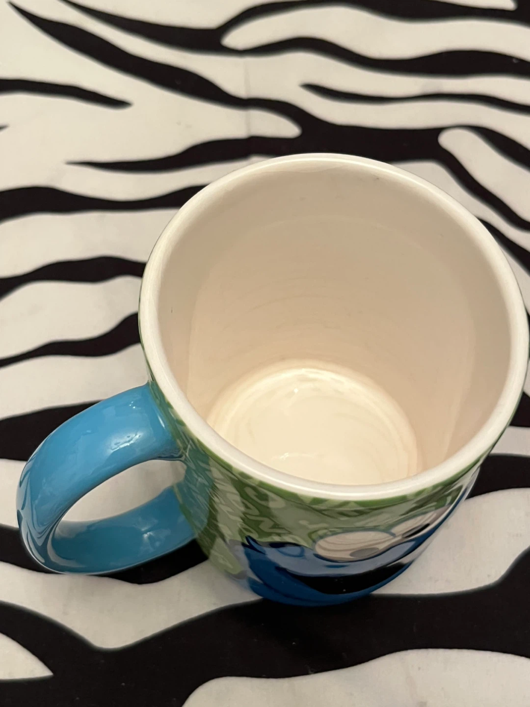 💙🍪 Ceramic Sesame Street Cookie Monster mug 🍪💙 - photo 5