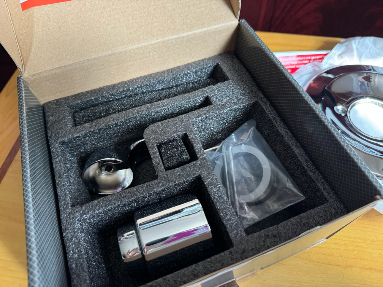 Chrome Shower Trim Kit - photo 2