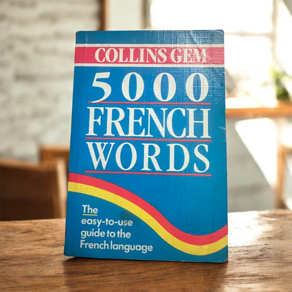 Collins Gem 5000 French Words Book