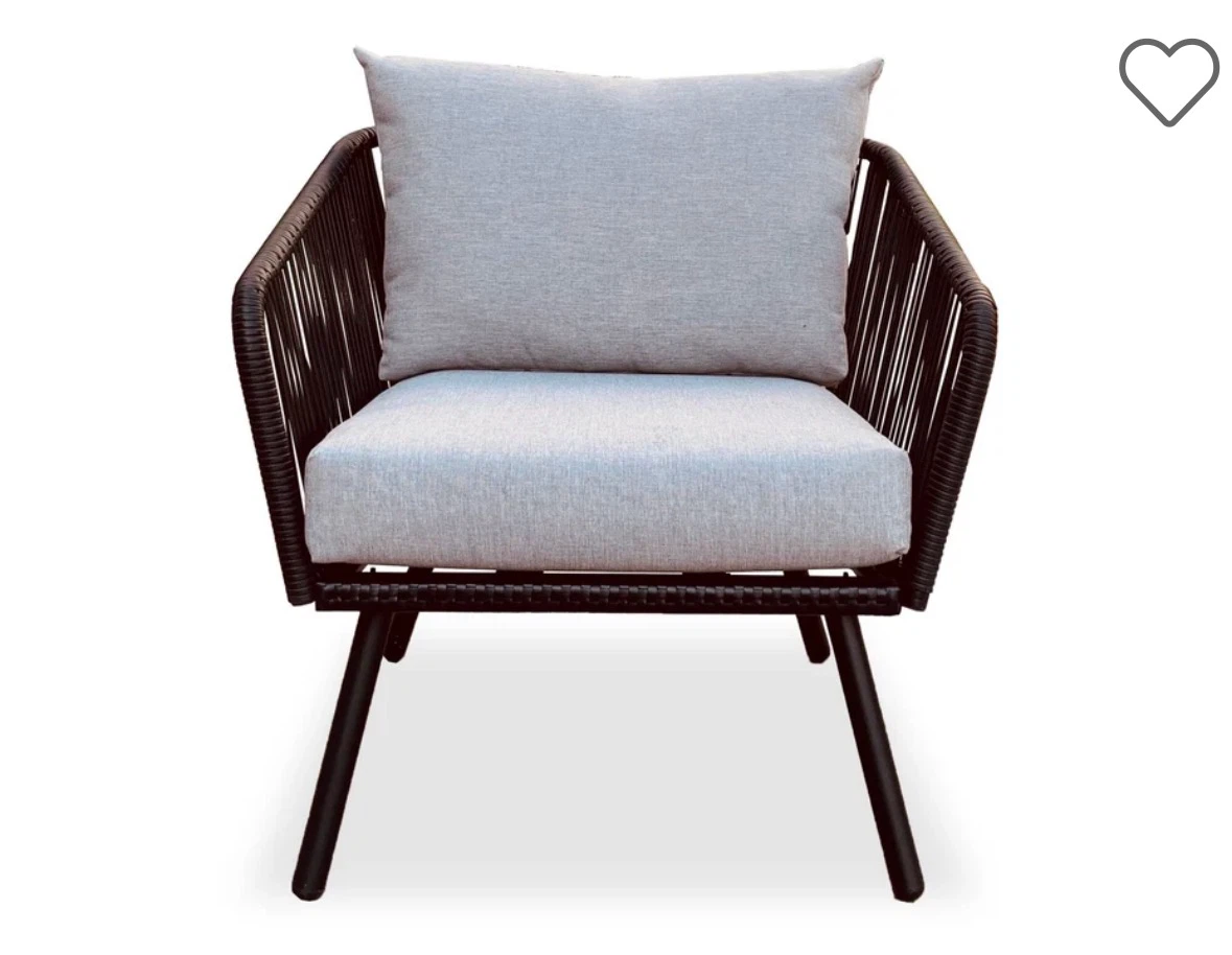 Outdoor Conversation Set - 2 Chairs, Loveseat & Coffee Table - photo 3