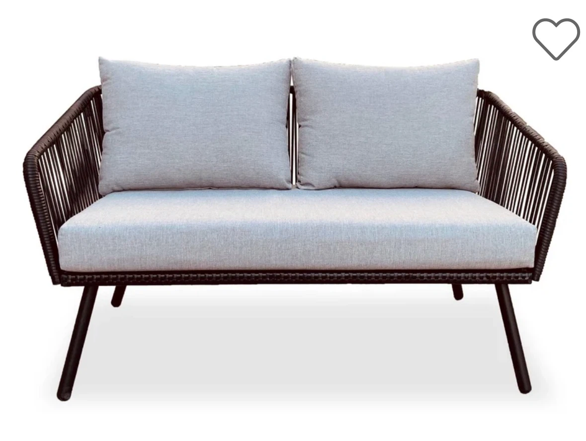Outdoor Conversation Set - 2 Chairs, Loveseat & Coffee Table - photo 4