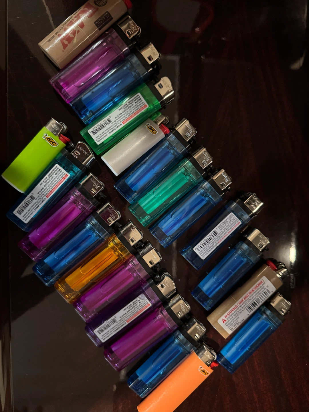 BIC Lighters - 22 Assorted Colors