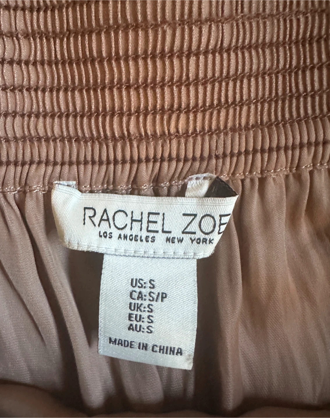 Rachel Zoe Brown Tiered Maxi Skirt Size S - photo 2