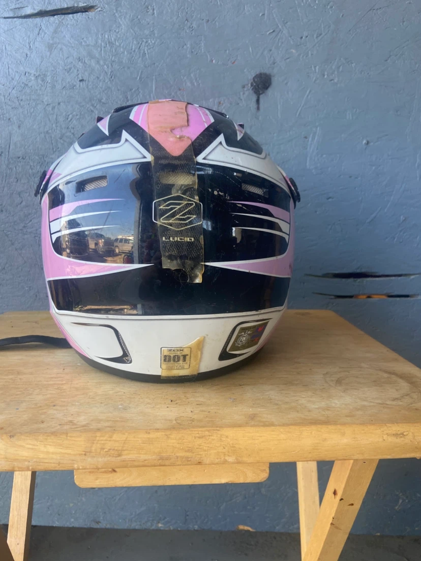 ZOX Pink Dirt Bike Helmet - photo 2