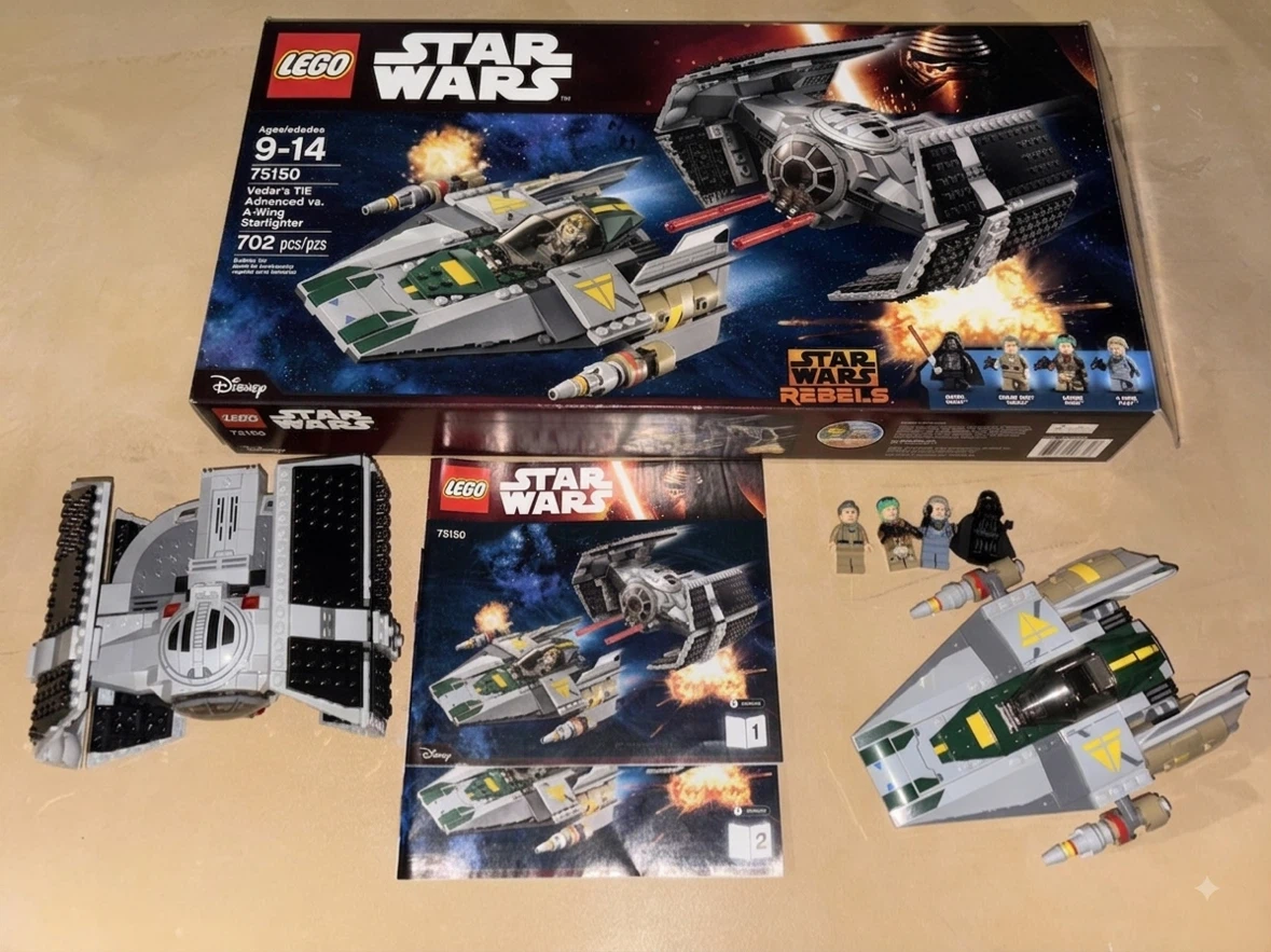 LEGO Star Wars 75150 Vader's TIE Advanced vs A-Wing Starfighter