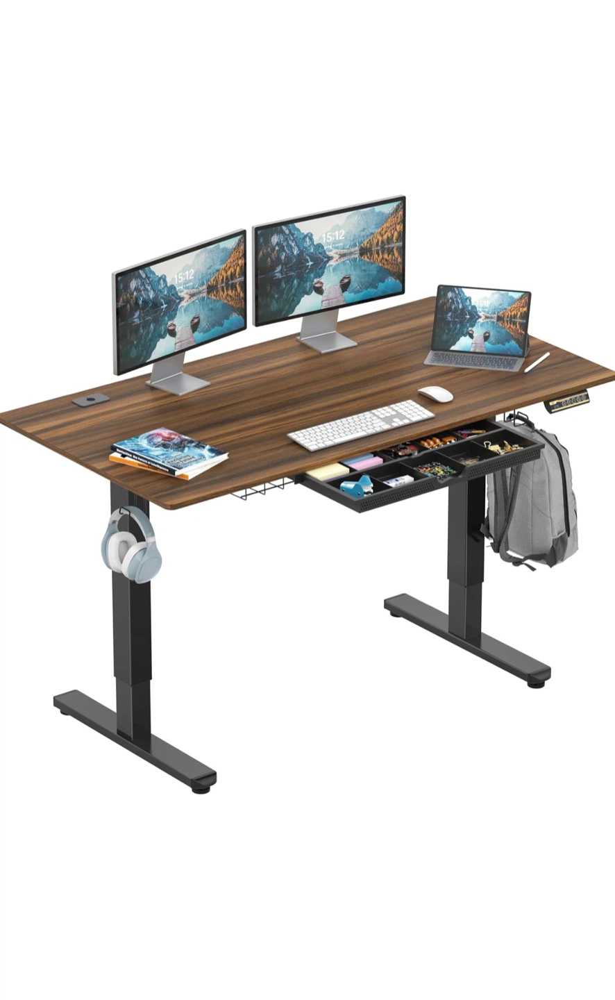 Standing Desk - Walnut Finish