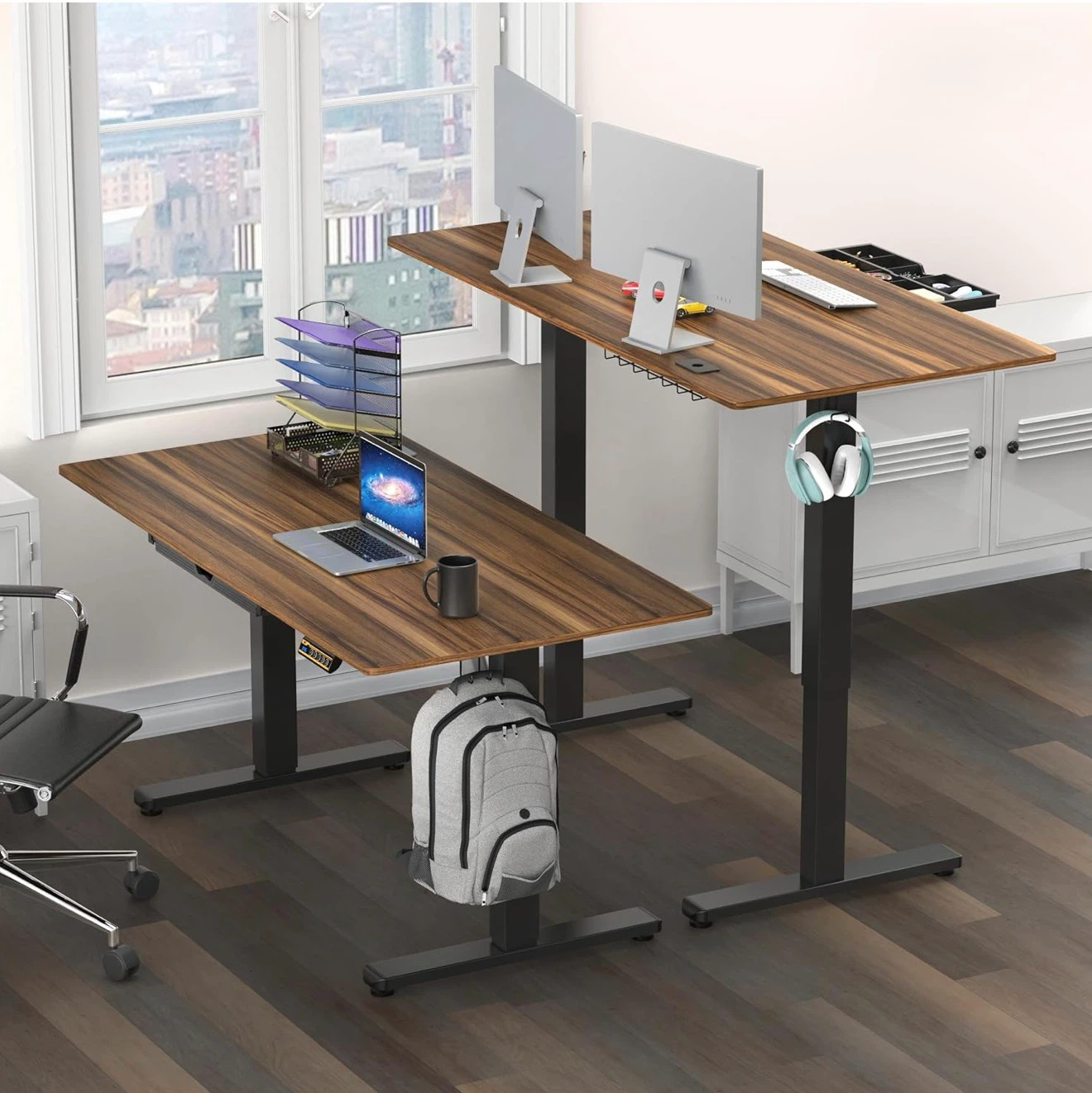 Standing Desk - Walnut Finish - photo 2