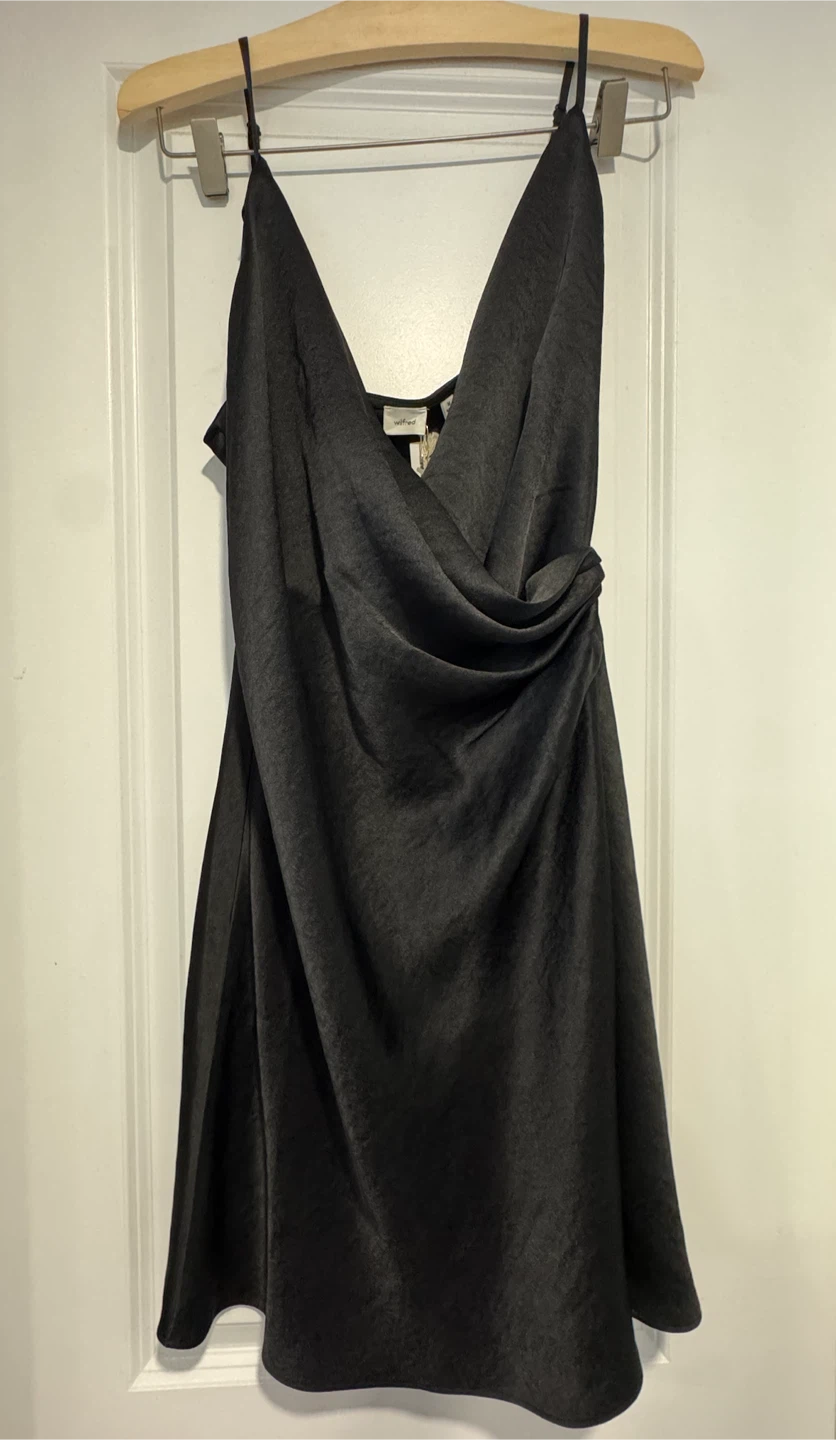 Aritzia -  Black Wilfred SCENERY MINI Dress