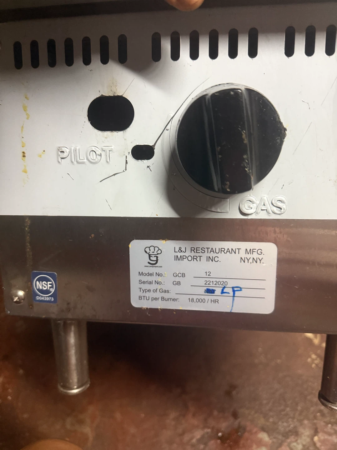 L&J Restaurant MFG Propane Gas Griddle - photo 5