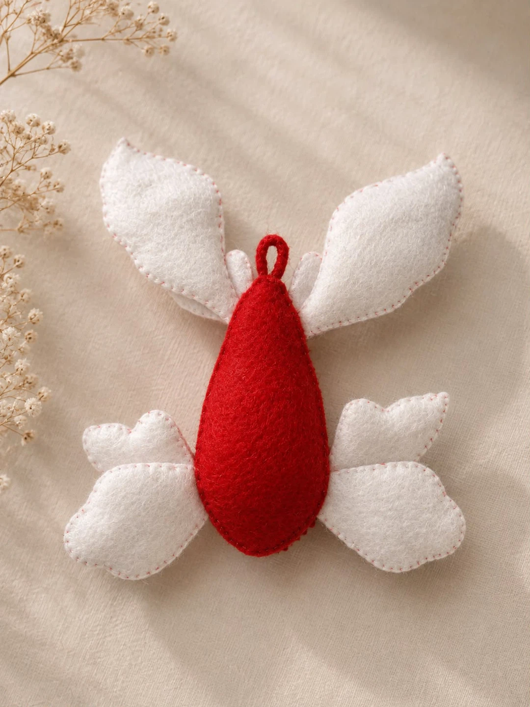 Handmade Felt Koi Fish Keychain / Bag Charm 🐟❤️ - photo 3