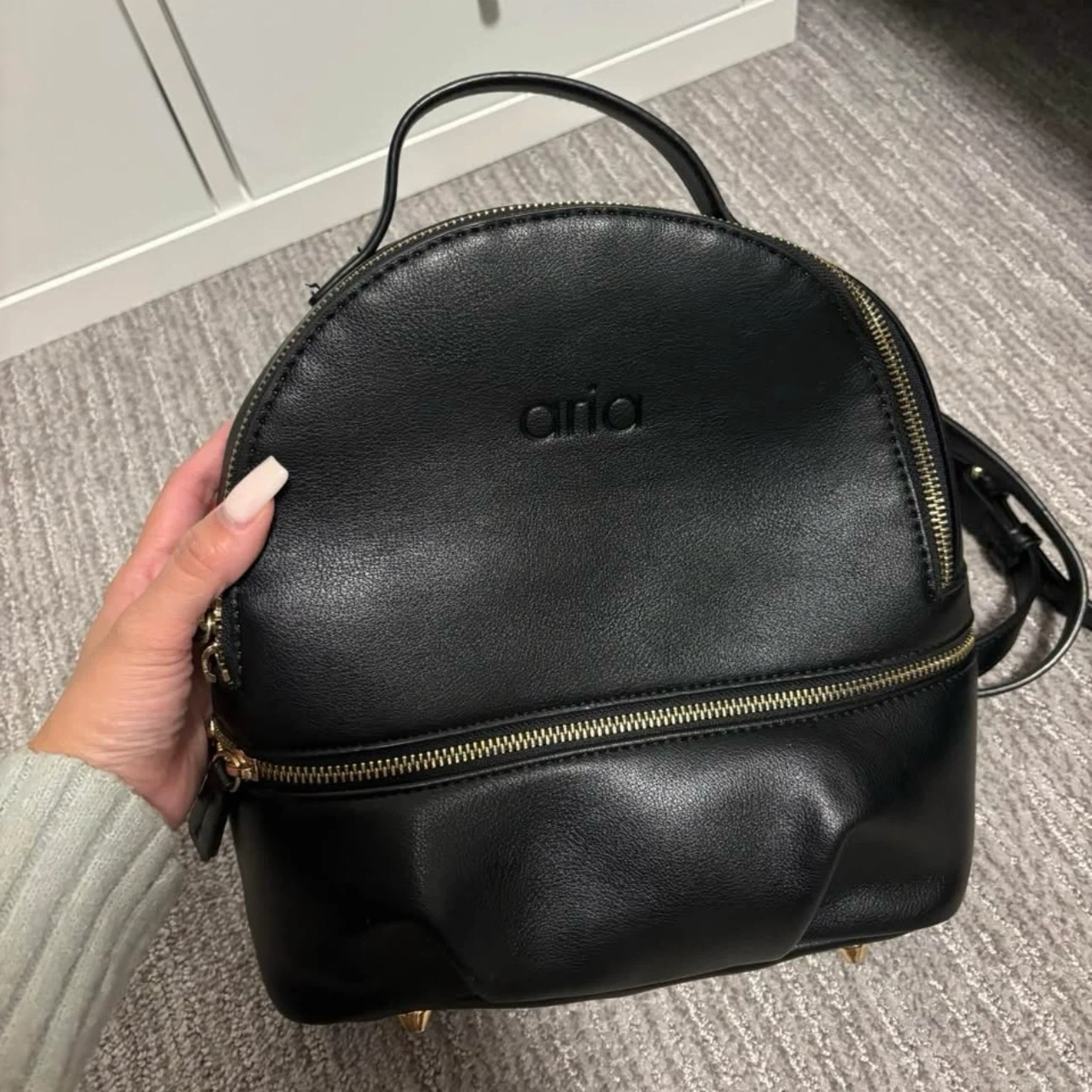 Aria Black Mini Diaper bag - photo 5