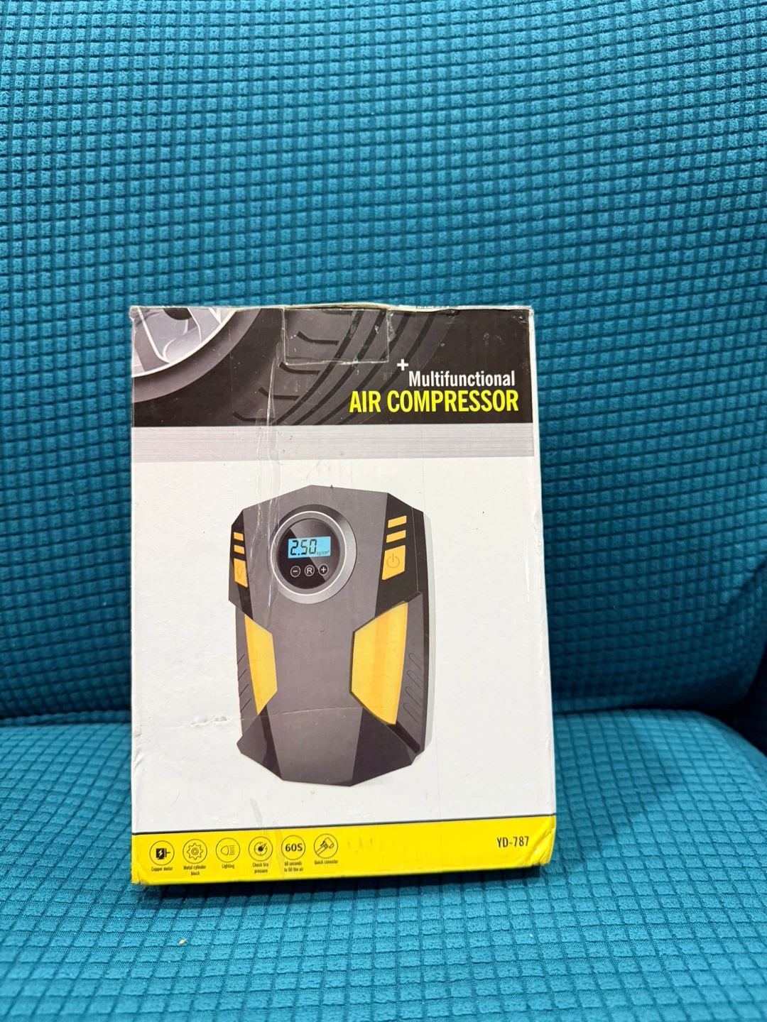 Brand New - Portable Tyre Inflator Pump