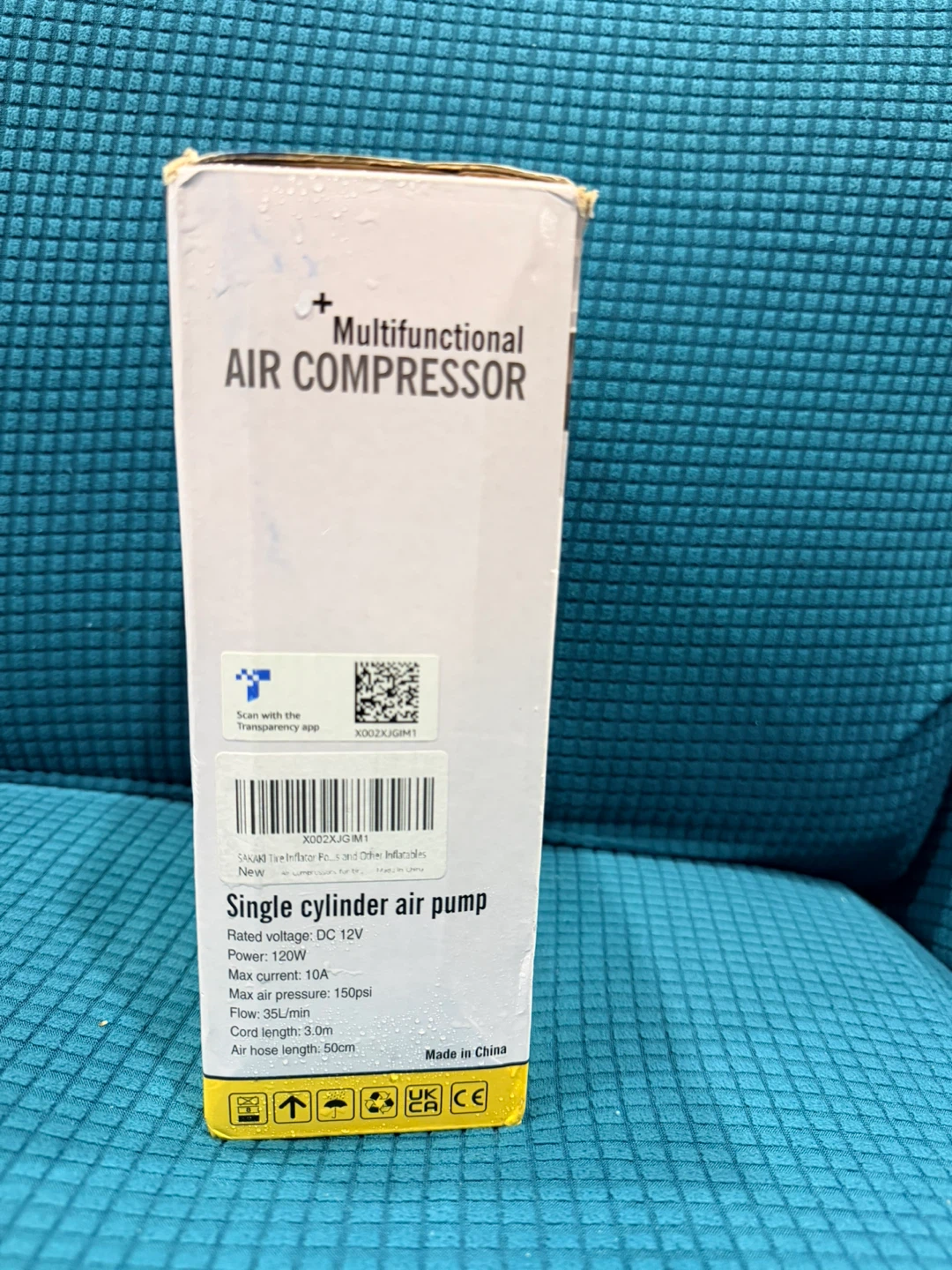 Brand New - Portable Tyre Inflator Pump - photo 3